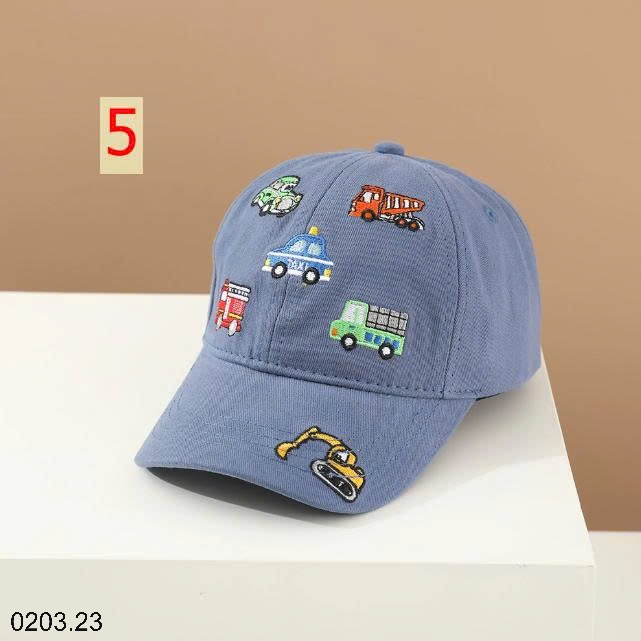 26HA0203.23 - MŨ LƯỜI TRAI HÌNH OTO CHO BÉ TRAI