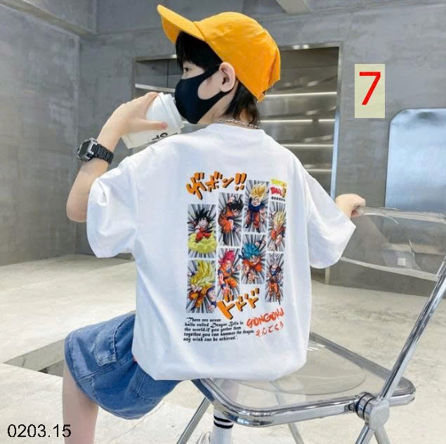 26HA0203.15 - SET 2 ÁO COTTON BÉ TRAI SIZE ĐẠI