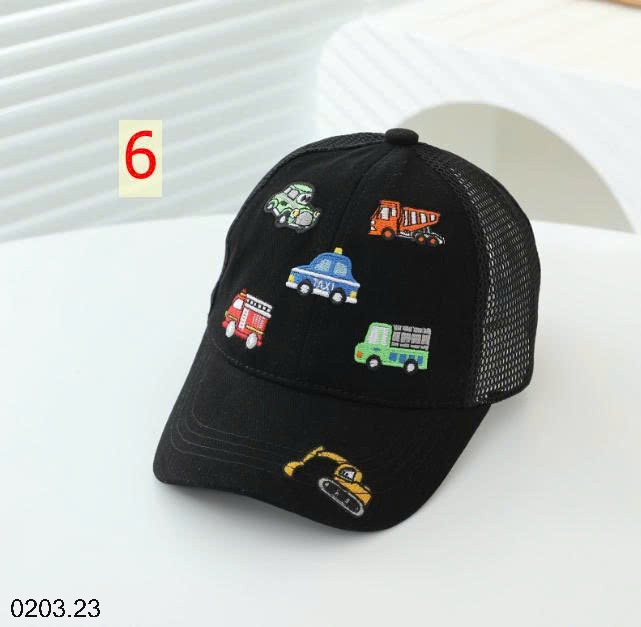26HA0203.23 - MŨ LƯỜI TRAI HÌNH OTO CHO BÉ TRAI