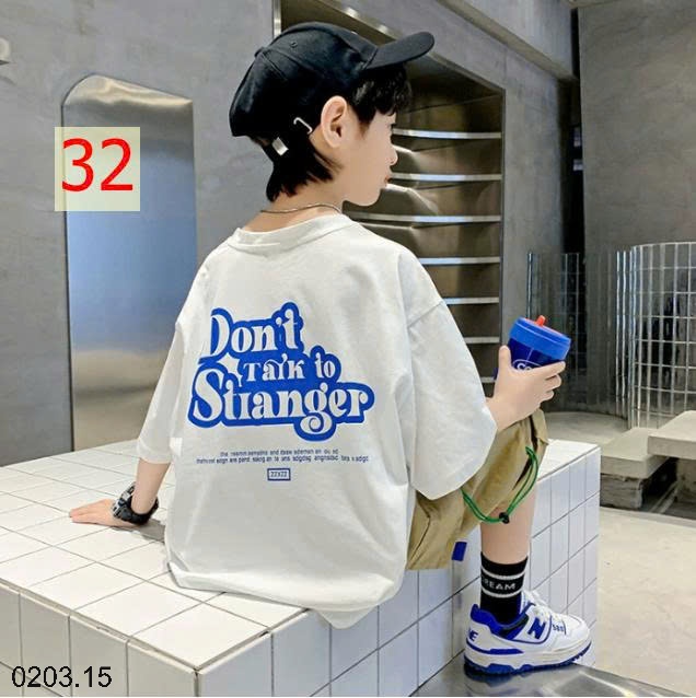 26HA0203.15 - SET 2 ÁO COTTON BÉ TRAI SIZE ĐẠI