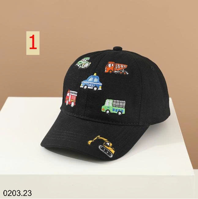 26HA0203.23 - MŨ LƯỜI TRAI HÌNH OTO CHO BÉ TRAI