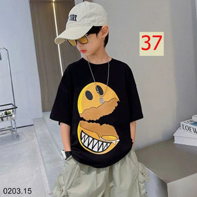 26HA0203.15 - SET 2 ÁO COTTON BÉ TRAI SIZE ĐẠI