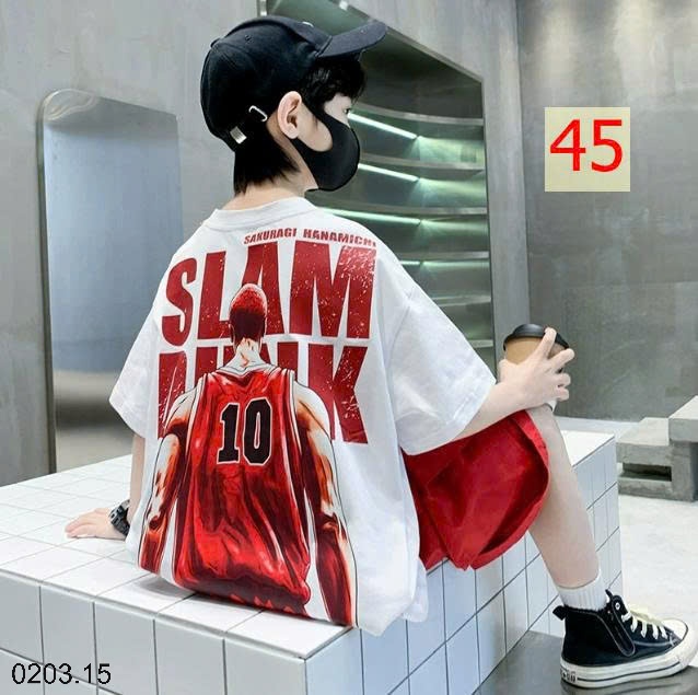 26HA0203.15 - SET 2 ÁO COTTON BÉ TRAI SIZE ĐẠI