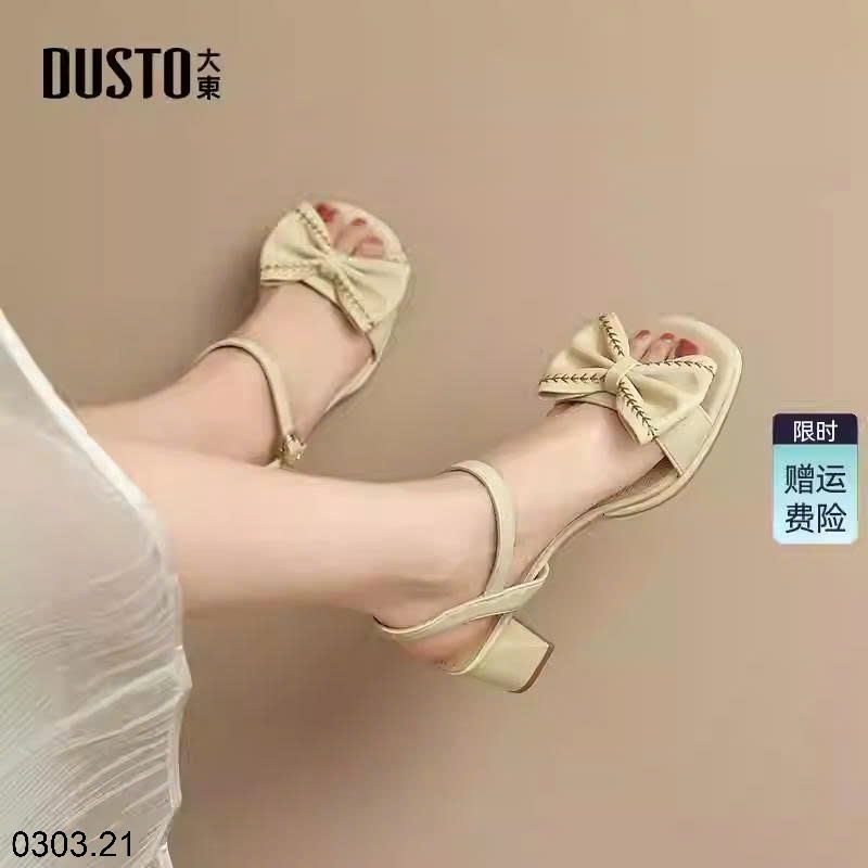 26HA0303.21 - SANDAL NƠ DUSTO