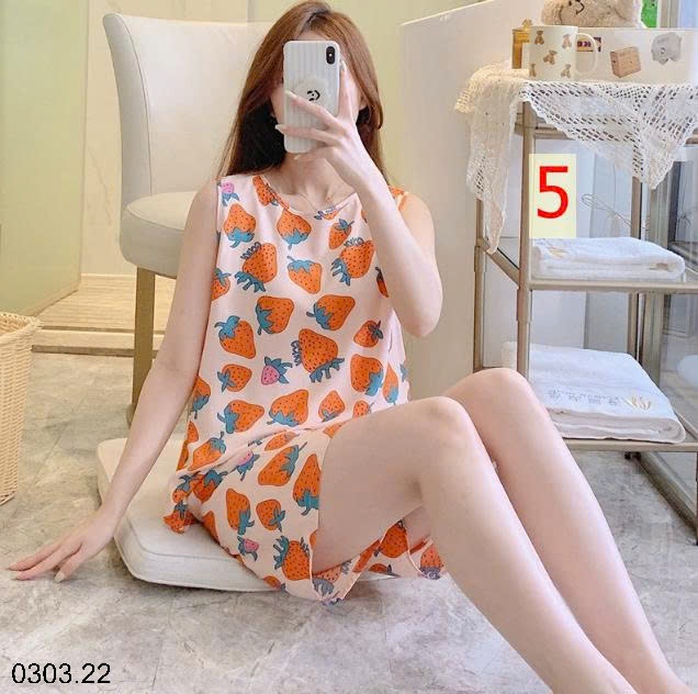 26HA0303.22 - BỘ LANH LỤA CỘC BA LỖ CHO NỮ