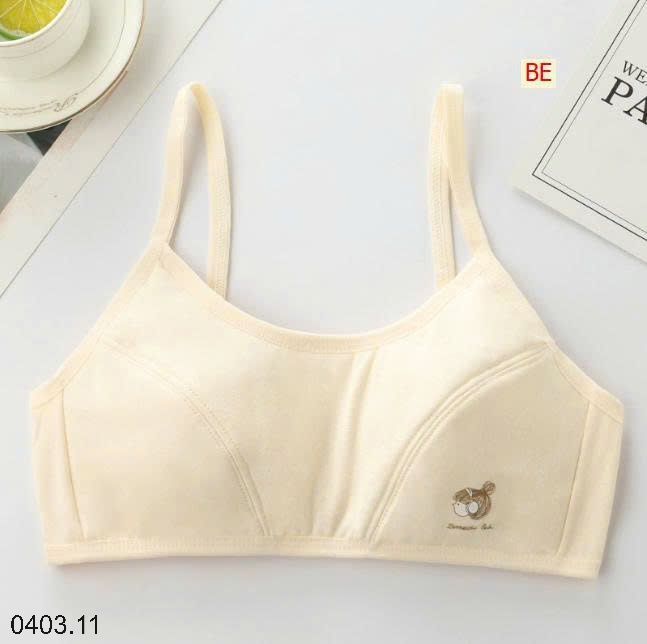 26HA0403.11 - ÁO BRA QUAI GÀI NÚT CHO BÉ GÁI LỚN