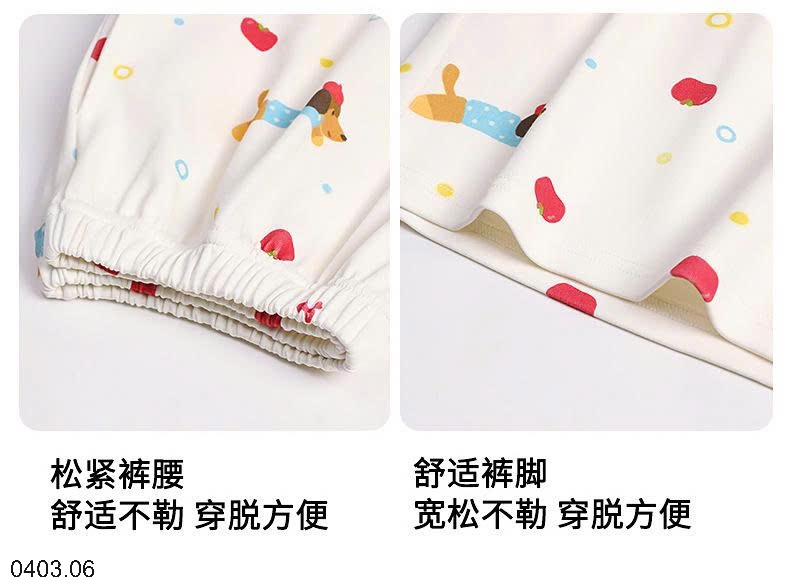 26HA0403.06 - BỘ PIJAMA CỘC NỮ KÈM BRA