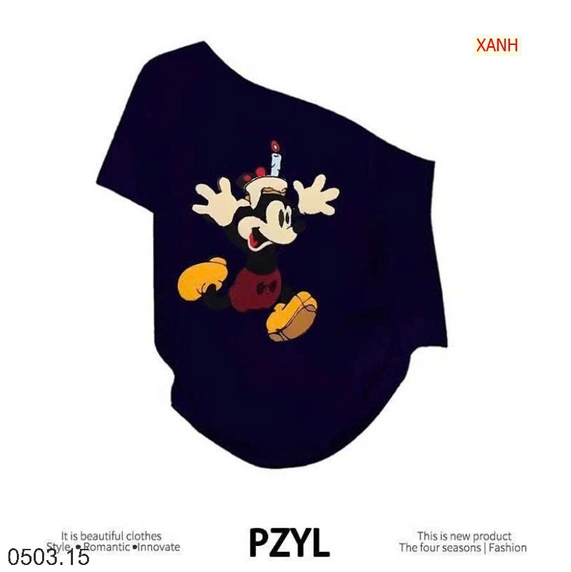 26HA0503.15 - ÁO THUN MICKEY LỆCH VAI CHO NỮ
