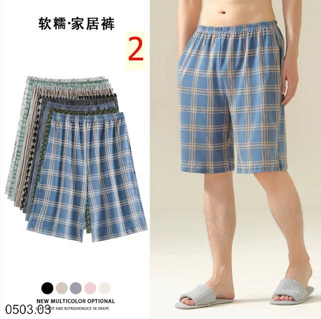 26HA0503.03 - QUẦN COTTON NAM MẶC NHÀ
