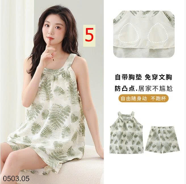 26HA0503.05 - BỘ NGỦ MẶC NHÀ NỮ