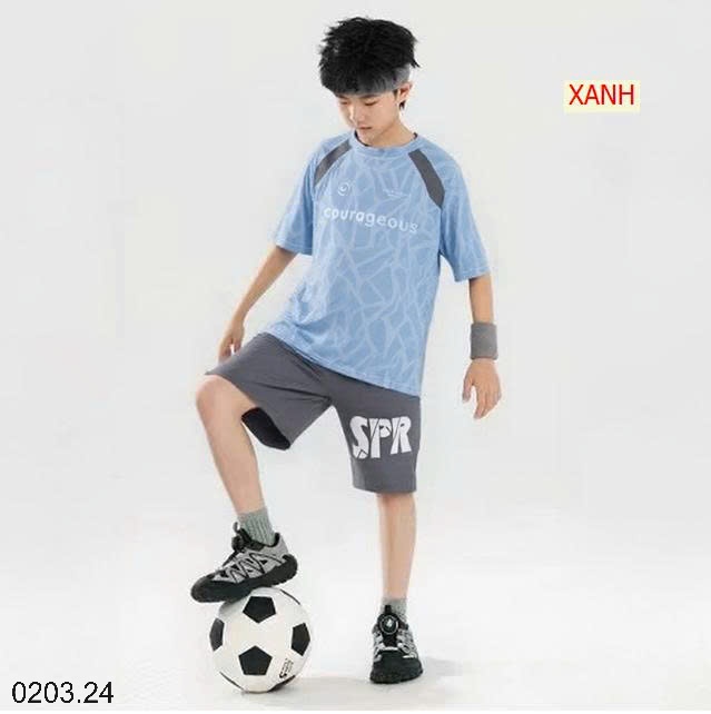 26HA0203.24 - SET 2 BỘ THỂ THAO THÔNG HƠI CHO BÉ TRAI