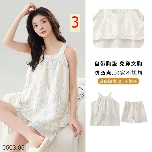 26HA0503.05 - BỘ NGỦ MẶC NHÀ NỮ