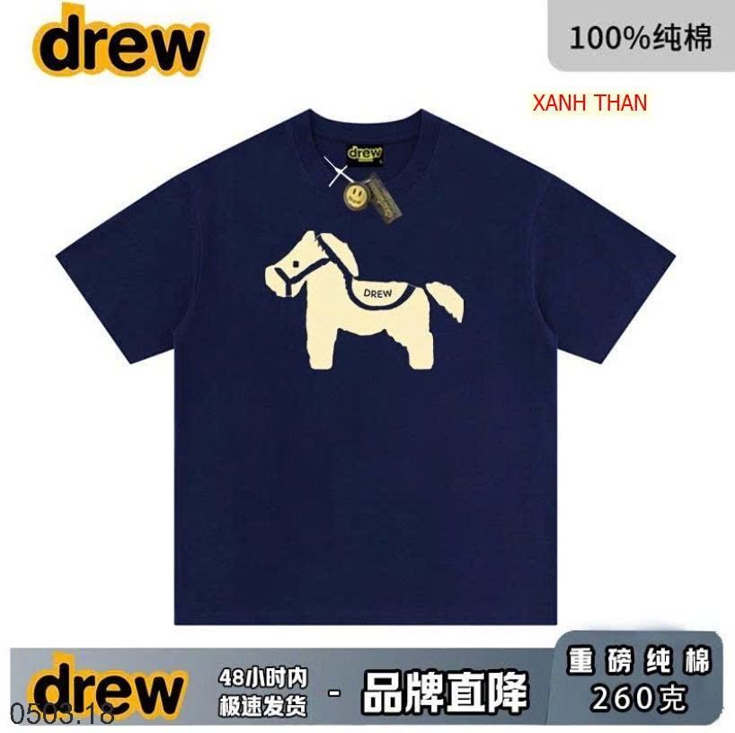 26HA0503.18 - ÁO PHÔNG HÌNH NGỰA DREW