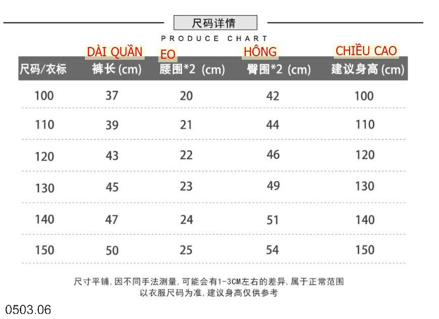 26HA0503.06 - QUẦN SHORT JEAN KACADY BÉ TRAI