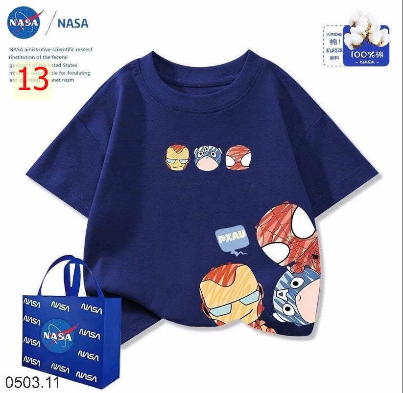 26HA0503.11 - ÁO PHÔNG NASA BÉ TRAI