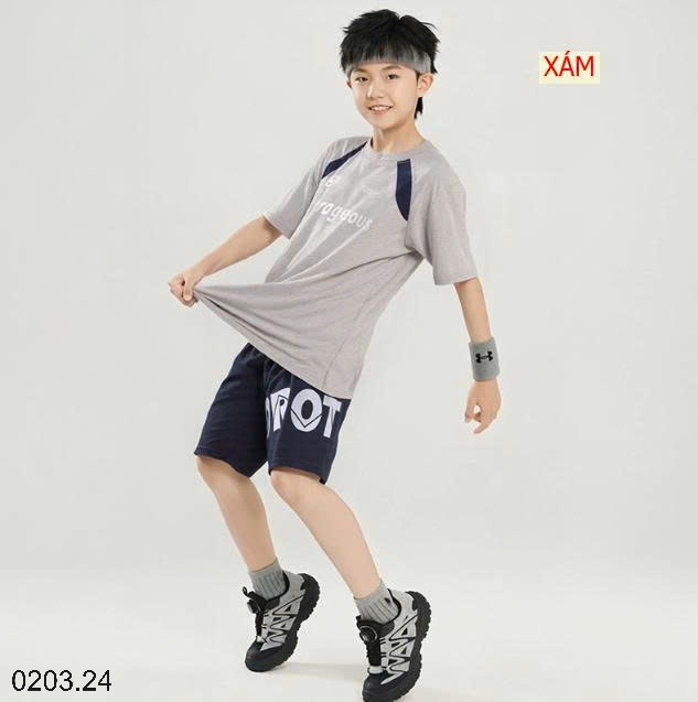 26HA0203.24 - SET 2 BỘ THỂ THAO THÔNG HƠI CHO BÉ TRAI