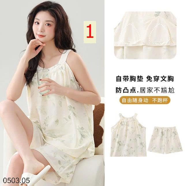 26HA0503.05 - BỘ NGỦ MẶC NHÀ NỮ