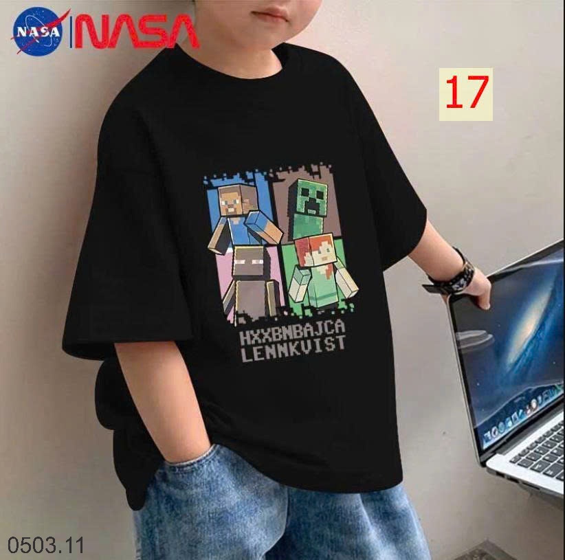 26HA0503.11 - ÁO PHÔNG NASA BÉ TRAI