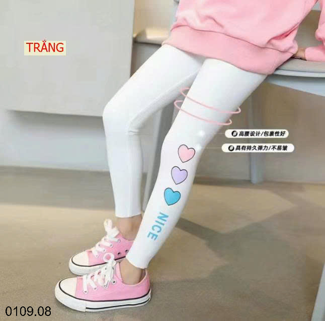 26HA0109.08 - SET 2 QUẦN LEGGING BÉ GÁI