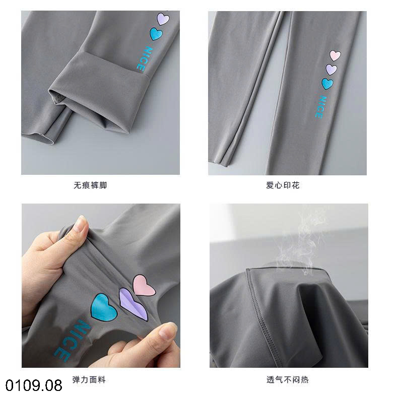 26HA0109.08 - SET 2 QUẦN LEGGING BÉ GÁI