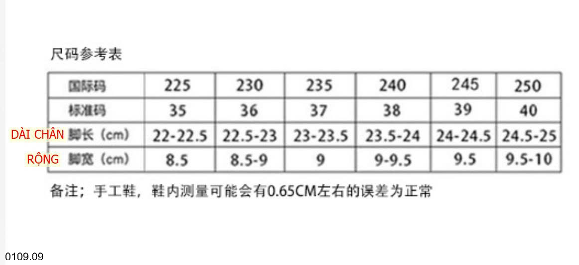 26HA0109.09 - GIÀY MARRY JANE MŨI VUÔNG NƠ