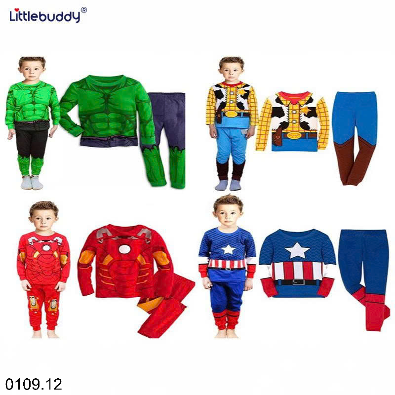 26HA0109.12 - BỘ SIÊU NHÂN BÉ TRAI HÃNG LITTLEBUDDY