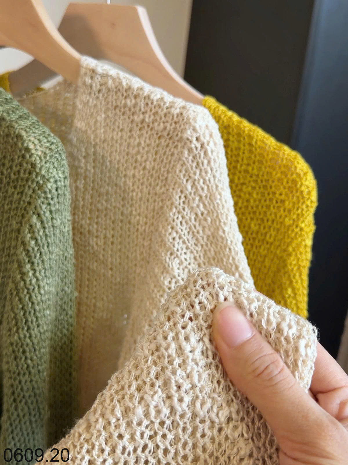 26HA0609.20 - ÁO CARDIGAN DỆT KIM KIỂU HÀN