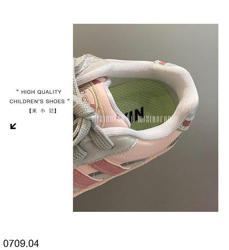 26HA0709.04 - GIÀY THỂ THAO BUỘC DÂY CHO BÉ