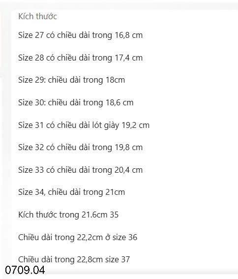 26HA0709.04 - GIÀY THỂ THAO BUỘC DÂY CHO BÉ
