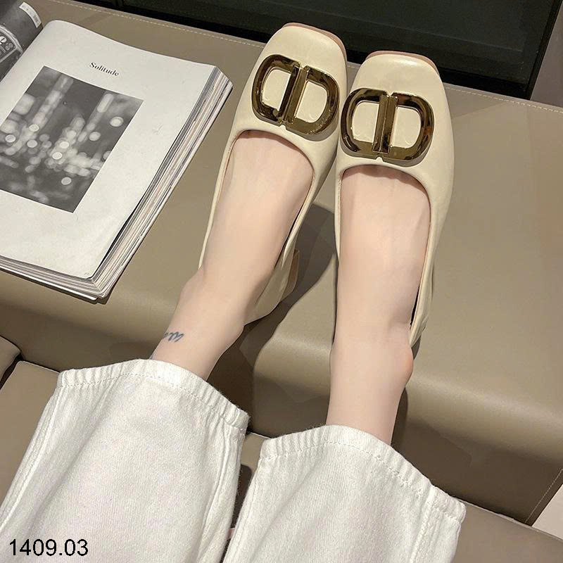 25HA1409.03 - GIÀY DÁNG BỆT ĐẾ THẤP