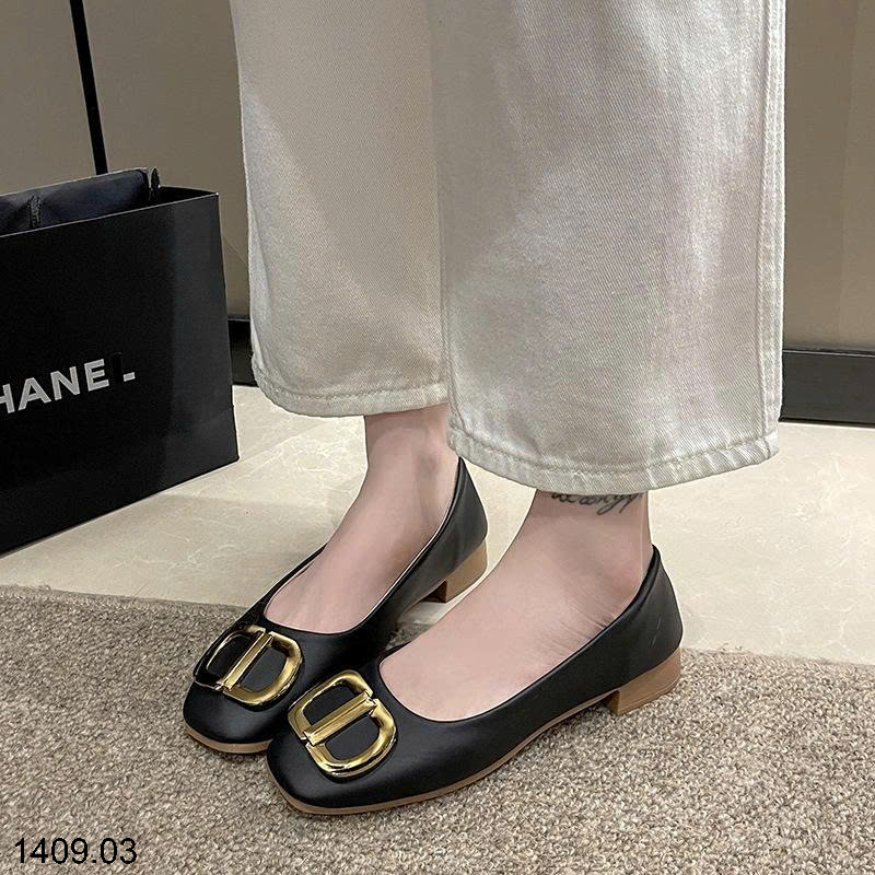 25HA1409.03 - GIÀY DÁNG BỆT ĐẾ THẤP