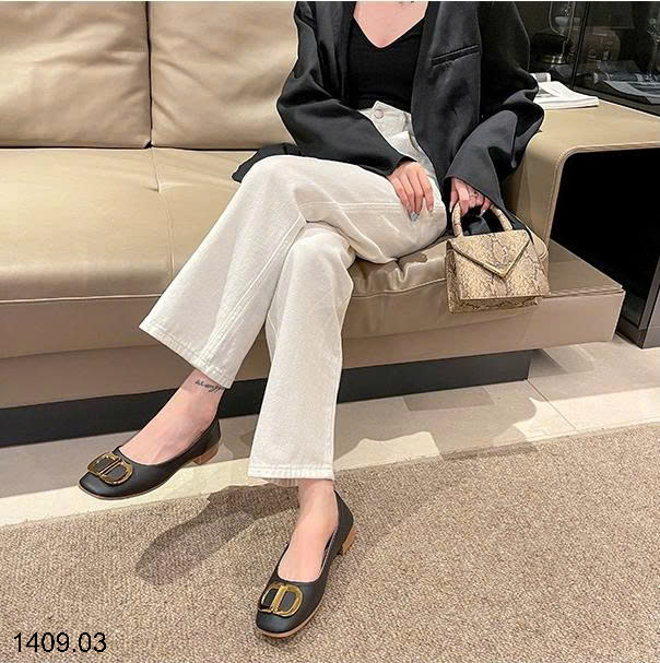 25HA1409.03 - GIÀY DÁNG BỆT ĐẾ THẤP