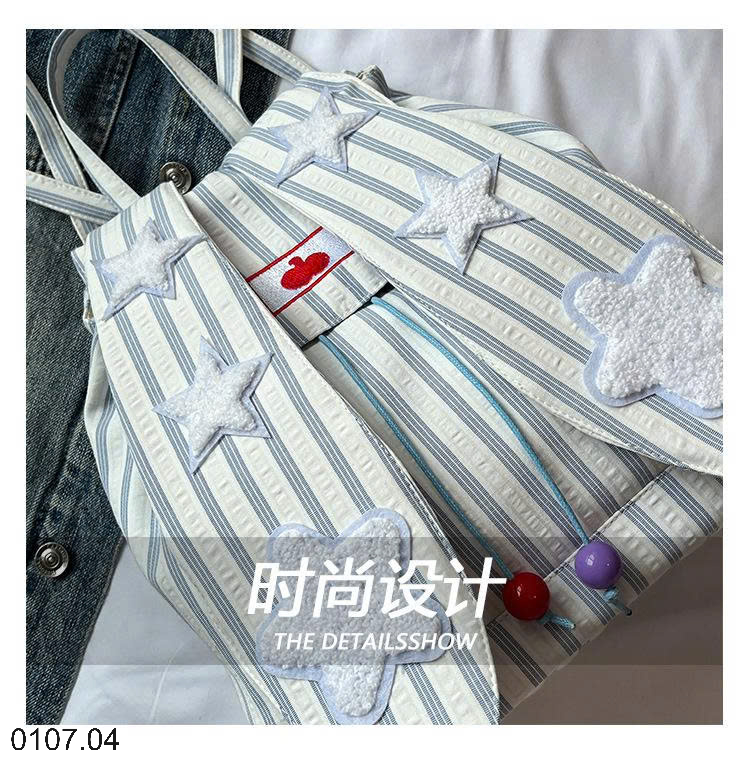 26HA0107.04 - BA LÔ TAI THỎ DỄ THƯƠNG