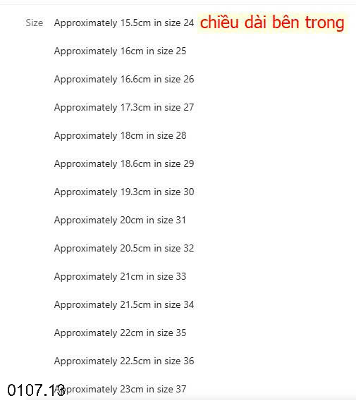 26HA0107.13 - GIÀY LƯỚI THOÁNG KHÍ CHO BÉ