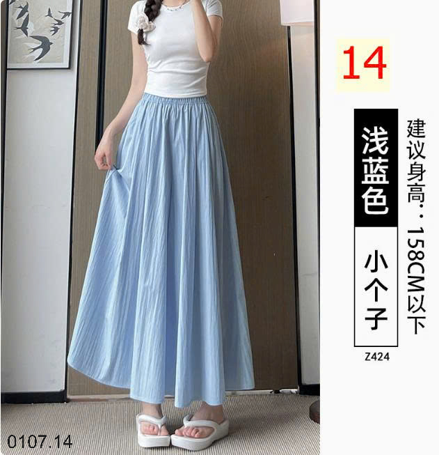 26HA0107.14 - QUẦN GIẢ VÁY YAMAMOTO ỐNG RỘNG