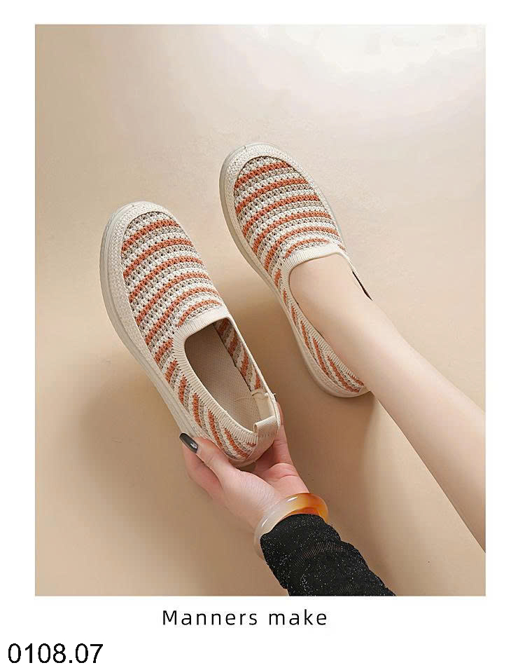 26HA0108.07 - GIÀY SLIPON DỆT KIM