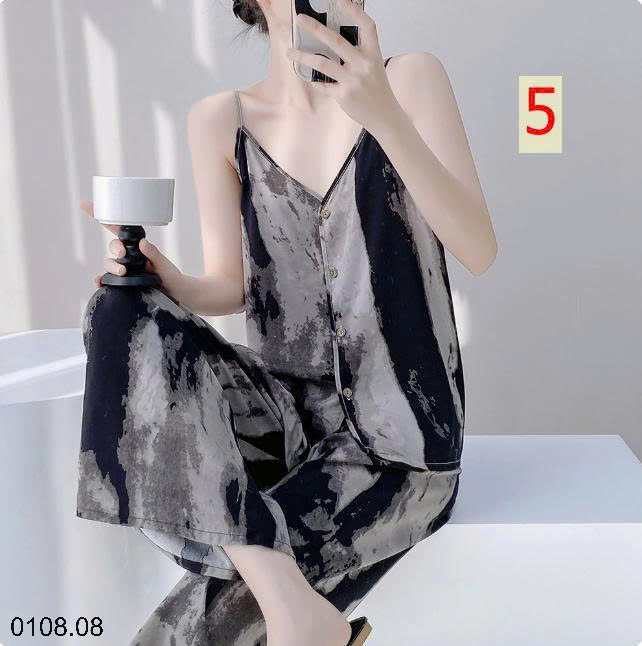 26HA0108.08 - BỘ LANH LỤA 2 DÂY QUẦN DÀI