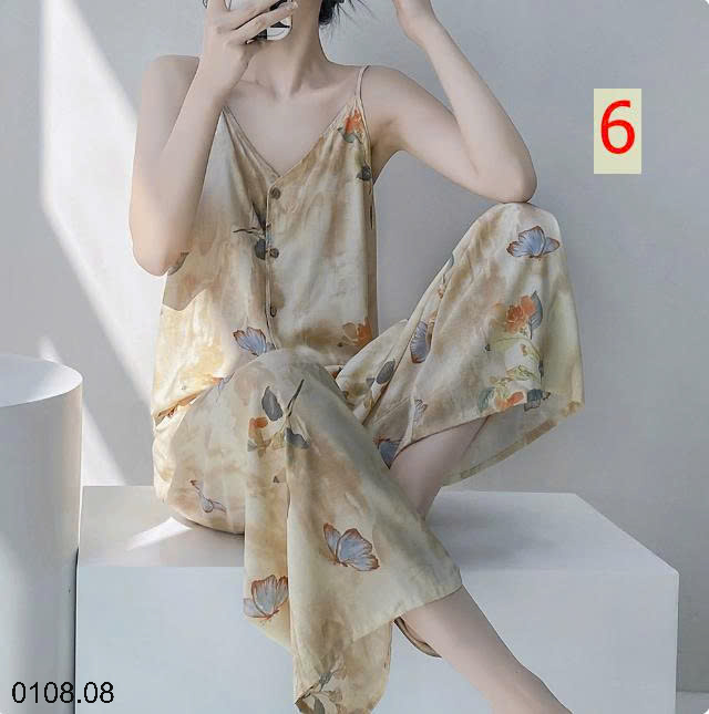 26HA0108.08 - BỘ LANH LỤA 2 DÂY QUẦN DÀI