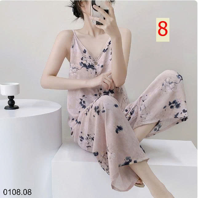 26HA0108.08 - BỘ LANH LỤA 2 DÂY QUẦN DÀI