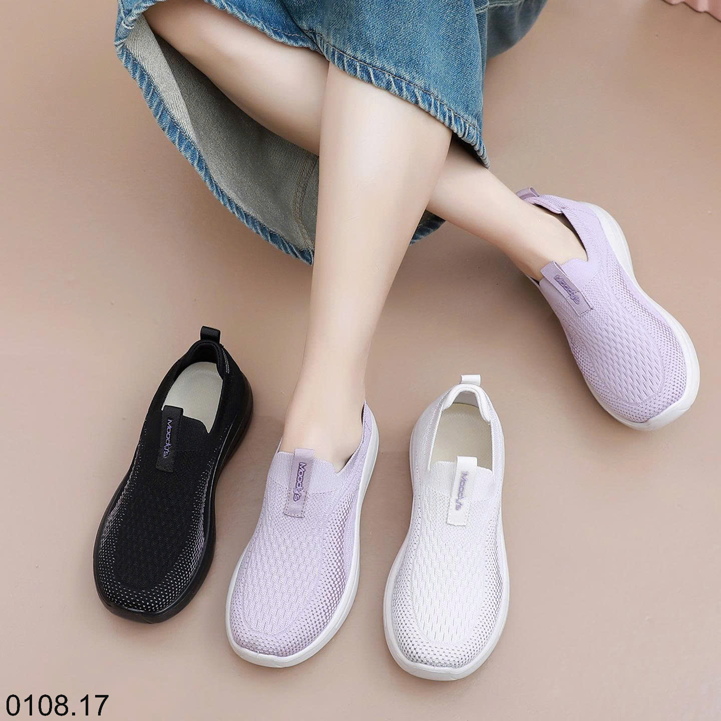 26HA0108.17 - GIÀY NỮ ĐA NĂNG CO GIÃN