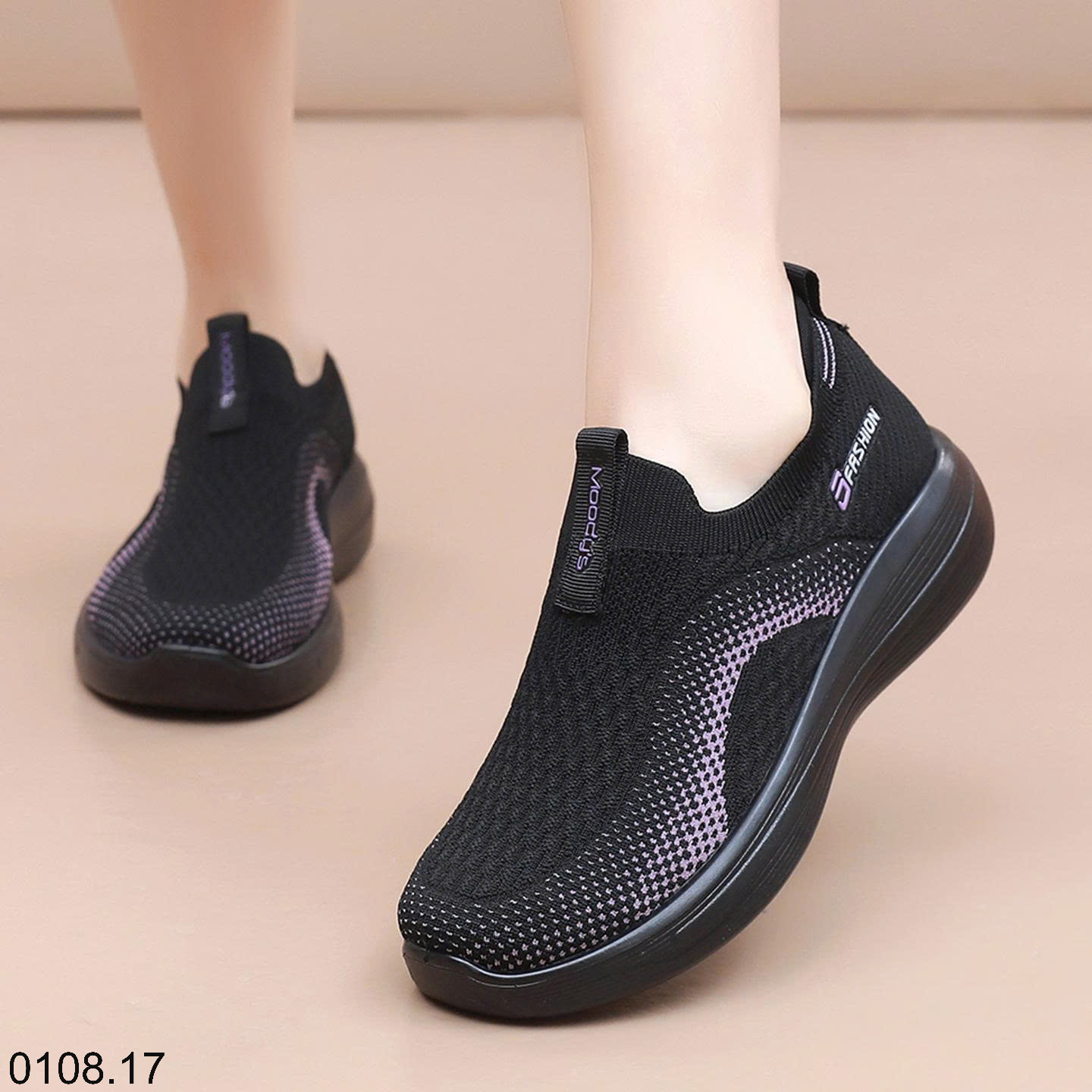 26HA0108.17 - GIÀY NỮ ĐA NĂNG CO GIÃN