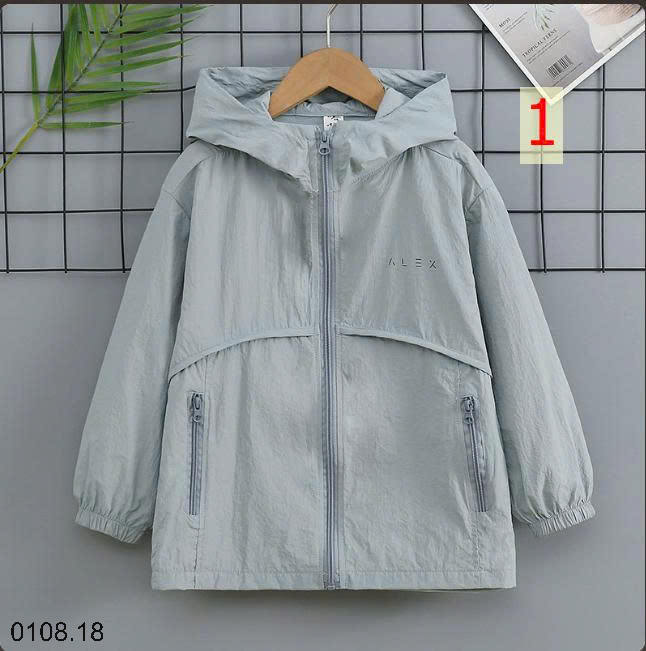 26HA0108.18 - ÁO KHOÁC GIÓ MỎNG SIZE ĐẠI BÉ TRAI