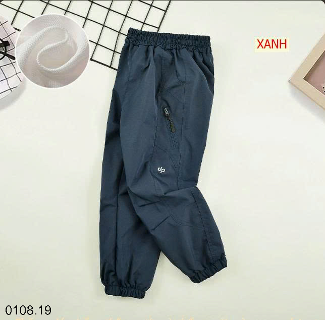 26HA0108.19 - QUẦN GIÓ CHUN ỐNG CHÂN SIZE ĐẠI CHO BÉ