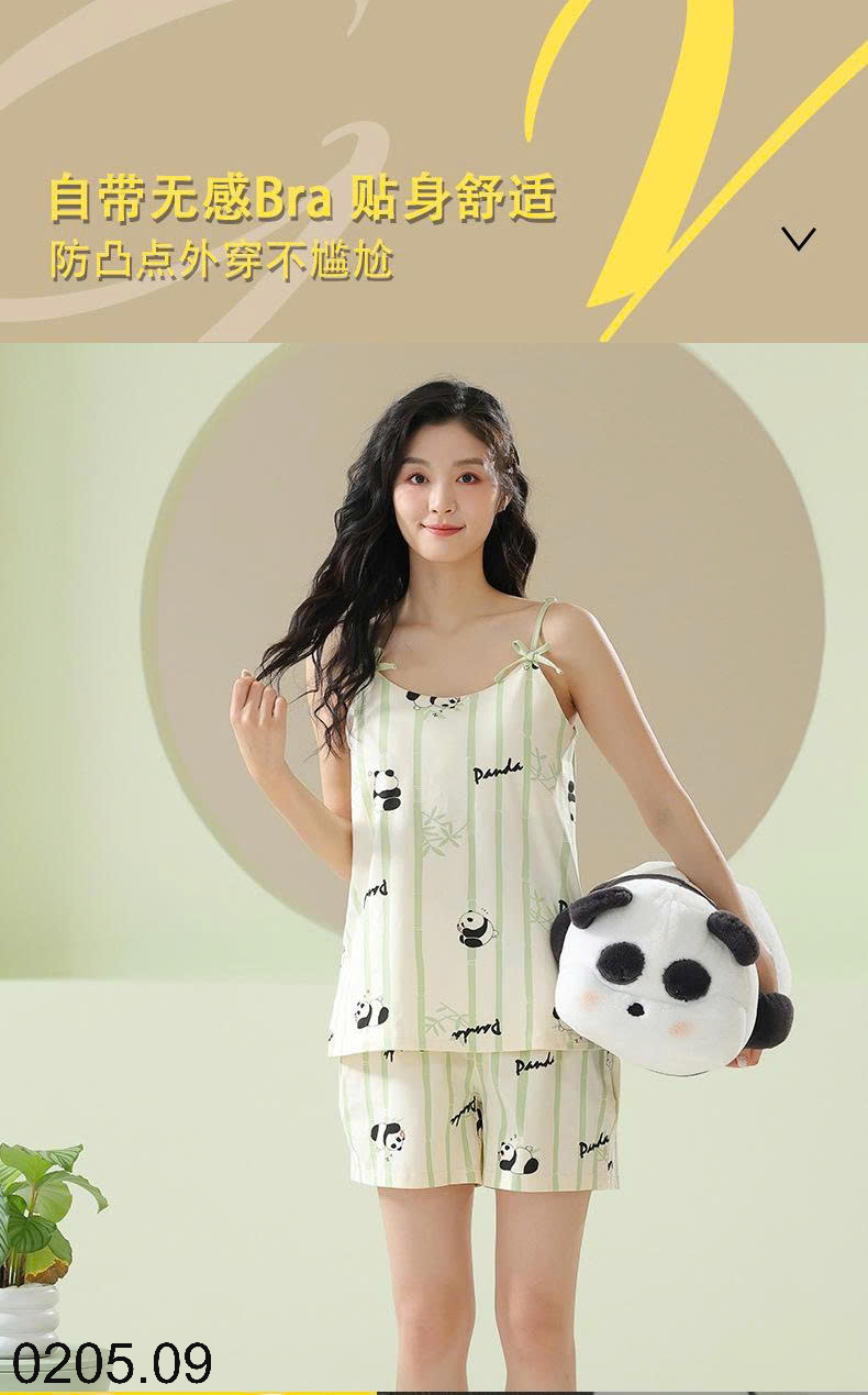 26HA0205.09 - BỘ NGỦ 2 DÂY KÈM BRA