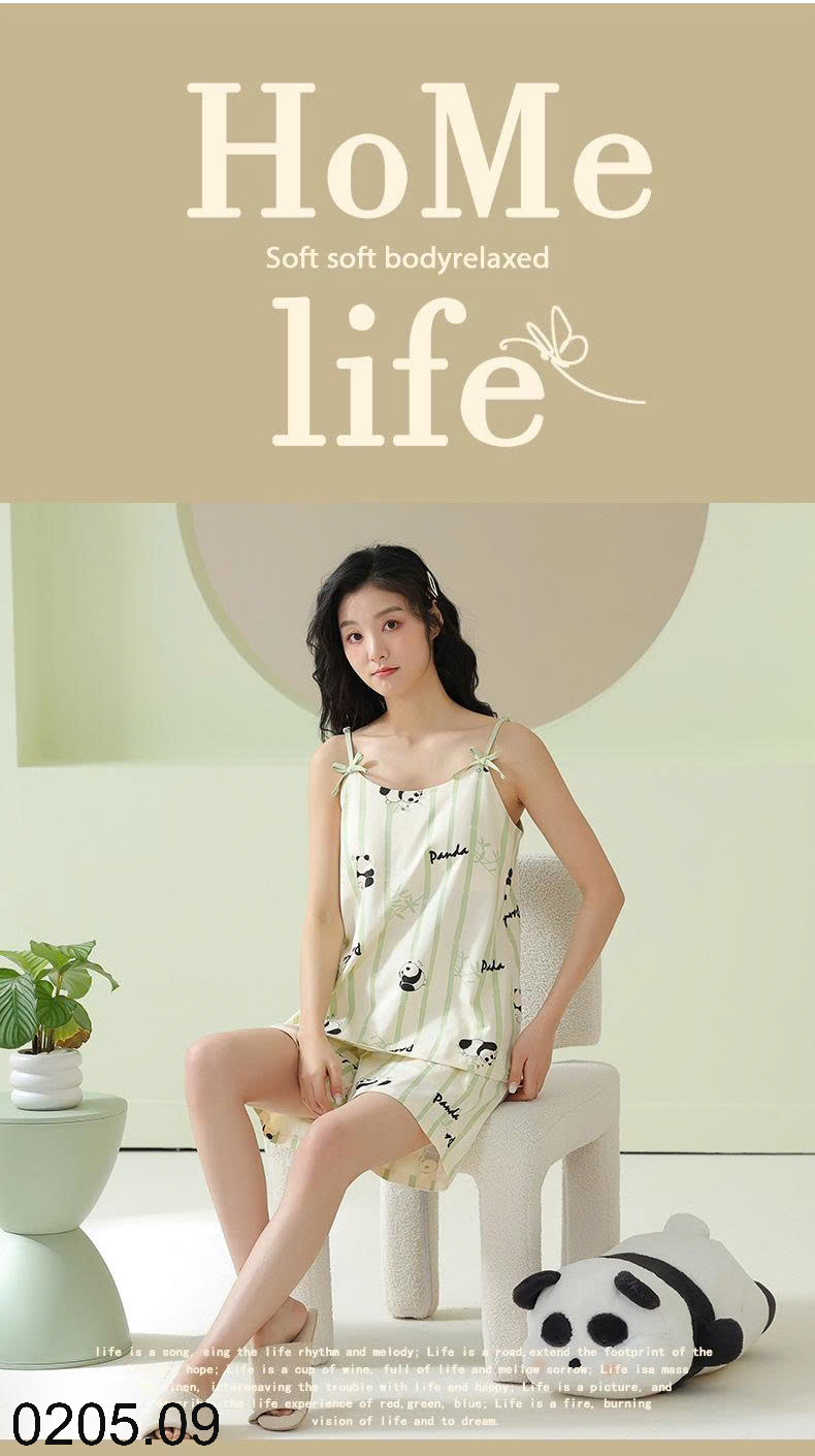 26HA0205.09 - BỘ NGỦ 2 DÂY KÈM BRA