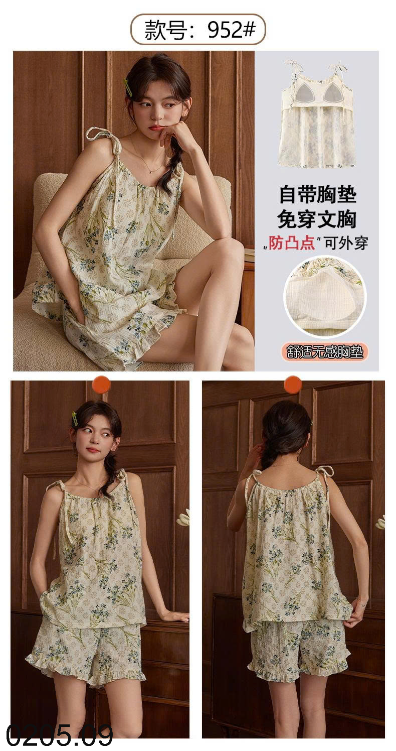 26HA0205.09 - BỘ NGỦ 2 DÂY KÈM BRA