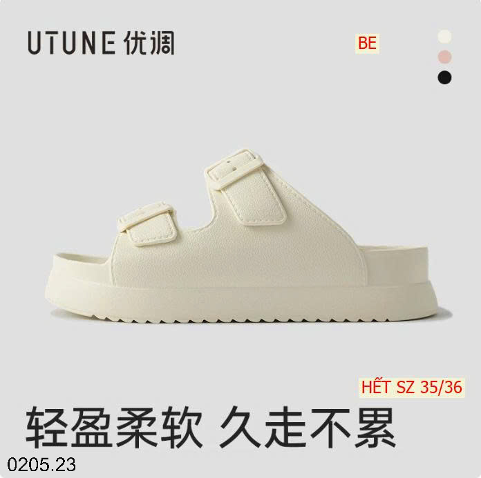 26HA0205.23 - DÉP ĐẾ CAO BIRKENSTOCK NHÀ UTUNE