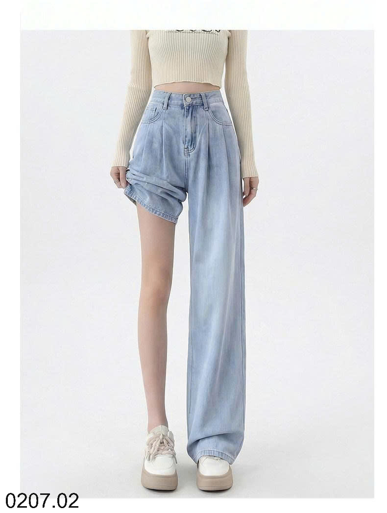 26HA0207.02 - QUẦN JEANS NỮ DEMIN TENCEL