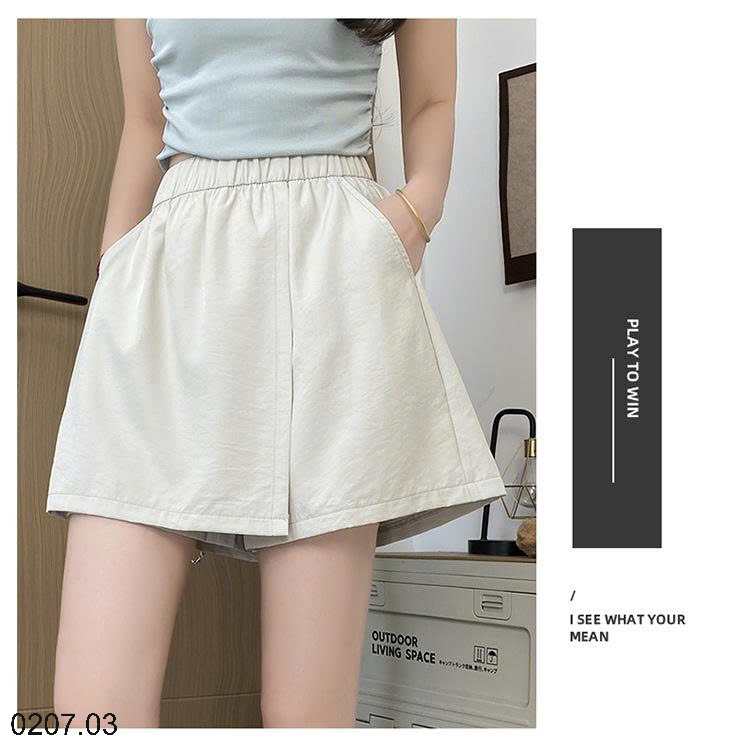 26HA0207.03 - QUẦN SHORT THỂ THAO YAMAMOTO GIẢ VÁY