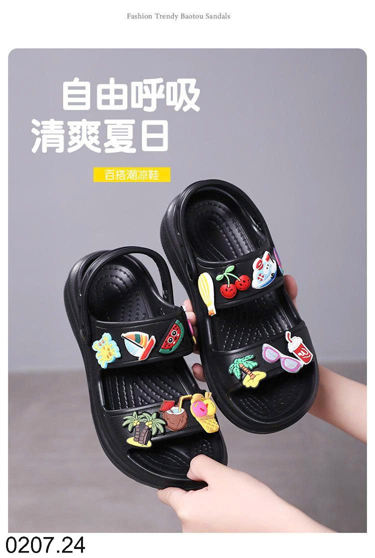 26HA0207.24 - DÉP EVA SIÊU NHẸ MẸ CON KÈM STICKER